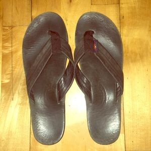 Like New Rainbow Flip Flops